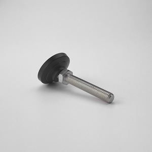 Stainless Steel Swivel Foot KC-27**S Heavy Duty Adjustable Leveling Shock Absorbing Multi Purpose - Product Image 3