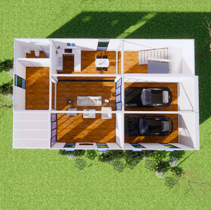 Boxspace EPS Modular <b>House</b> 3 <b>Bed</b> Bath Farmhouse Design Prefab Container for Villa & Hotel Use China Origin Detachable Container - Product Image 2