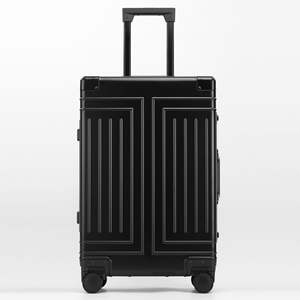 Factory Direct Simple 20/24/26 Inch Universal Wheel TSA Password Suitcase All Aluminum Alloy <strong>Luggage</strong> Case Wholesale - Product Image 2