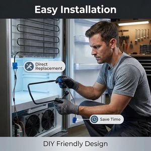 Calentador <span class=keywords><strong>de</strong></span> Descongelación DA47-00244U Compatible con Refrigeradores <span class=keywords><strong>Samsung</strong></span>, Reemplaza las Piezas con los Números 3955643, AP5914487 y Más - Product Image 5