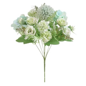 Bouquet de pivoines artificielles Hiroshi Misae, fleurs en soie à 7 tiges, décoration pour la maison et les mariages - Product Image 5