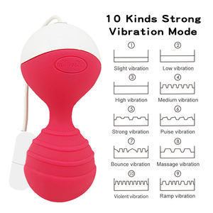 Vibrador G-Spot e Clitoriano com Controle Remoto APP <span class=keywords><strong>Smart</strong></span> Vibe, Massageador de Bolas Vaginais, Brinquedo Sexual para Mulheres - Product Image 5