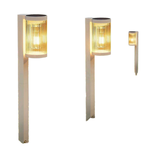 Lampes solaires LED d'extérieur étanches IP65 en gros d'usine, angle de faisceau de 360°, allumage/extinction automatique pour la décoration de la cour, du jardin et des allées - Product Image 1