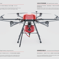 66IB Fire UAV Fire Fighting Drone avec tuyau captif Fire Bomb Drone Uav de livraison à longue portée pour le sauvetage d'urgence