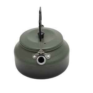 Bouilloire portable ultralégère en aluminium orange <span class=keywords><strong>de</strong></span> 1 L à chauffe rapide, idéale pour la cuisson en <span class=keywords><strong>camping</strong></span> en famille - Product Image 3