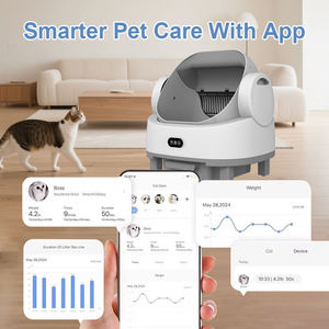 68L Offenes Design Automatische Katzentoilette Selbstreinigend Sensor Sicherheitsschutz Intelligente Haustier-Katzentoilette - Product Image 4