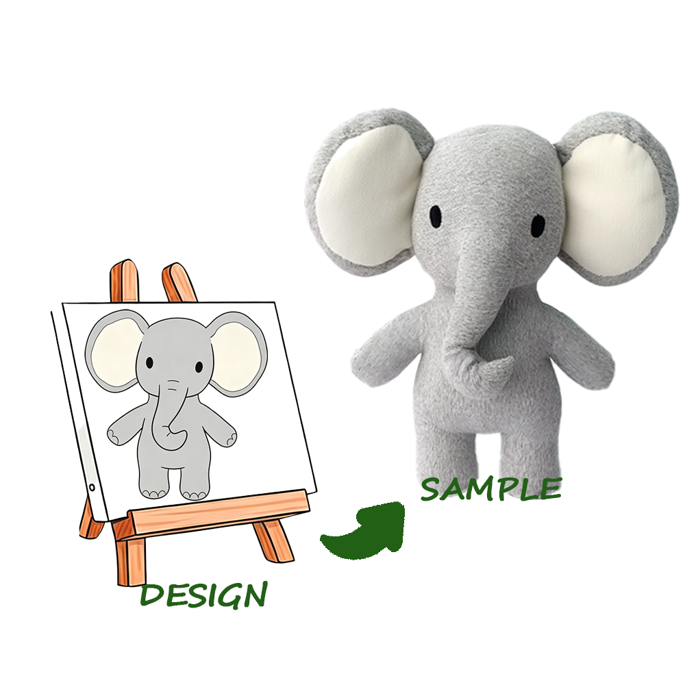 Custom Monkey Plush Keychains-Wholesale Super Soft Plush Toys With Embroidered Design Nylon & Mesh Lining