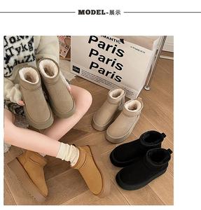 Chaussons d'hiver pour femmes en fourrure de mouton de haute qualité de marque UGGS, conçus par des designers de luxe - Product Image 6