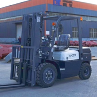 Chariot élévateur diesel 3 tonnes à contrepoids CE ISO pour entrepôt, logistique, chargement et déchargement