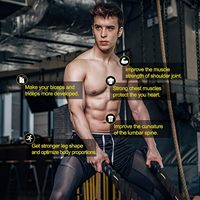 Cuerda de Gimnasio de Nailon para Entrenamiento Físico Masculino, Cuerda Gruesa para Fortalecimiento, Adelgazamiento y Fortalecimiento de Brazos