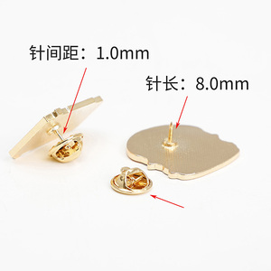 可爱花卉珐琅海豚胸针鲸鱼翻领别针精致海豚别针衣服围巾装饰女女孩饰品礼品 - Product Image 4