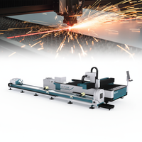 Machine de découpe laser à fibre industrielle CNC LX3015FCT 3015 pour tubes, tôles et plaques métalliques 2000W 3000W 6000W à prix abordable