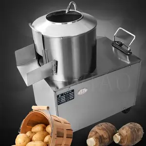 Stainless Steel Potato Taro Peeling Machine Skin Removing Machine With Cleaning Function For Commercial