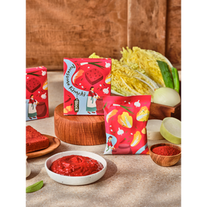 Bloque de Salsa Picante Coreana Kimchi en Caja, Base de Condimento Instantáneo para Niños y Adultos, Listo para Usar en Comidas - Product Image 4
