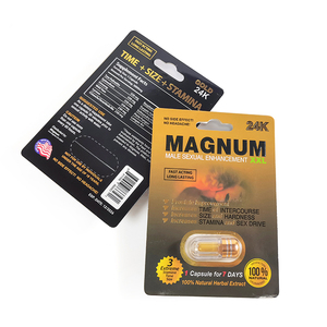 Capsules MAGNUM 24K Premium pour hommes, à action rapide, pour une performance longue durée, vitalité et endurance accrues, service OEM - Product Image 6
