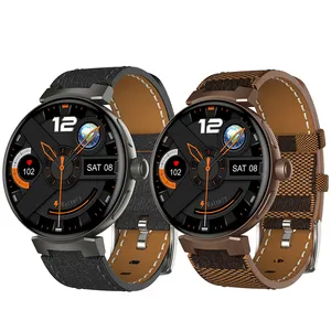 M JUNIU NFC Smart Watch 1.45inch 412*412 Screen BT Call IP67 Waterproof Heart Rate 100+ Sport Modes DV05 Smartwatch for Men