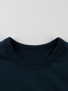 T-shirt personnalisé Graphic Essentials T-shirt coton épaules tombantes filles surdimensionné vente en gros Plain Kid t-shirt enfant enfant en bas âge pour garçon enfant - Product Image 4