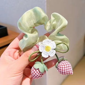 Élastiques à <span class=keywords><strong>cheveux</strong></span> Daisy <span class=keywords><strong>pour</strong></span> enfants, élastiques à <span class=keywords><strong>cheveux</strong></span> en organza <span class=keywords><strong>pour</strong></span> filles avec fleurs Daisy, élastiques à <span class=keywords><strong>cheveux</strong></span> en caoutchouc <span class=keywords><strong>pour</strong></span> enfants - Product Image 6