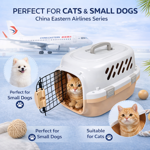 Caisse de transport pour animaux de compagnie approuvée par les compagnies aériennes pour les voyages en Chine (Eastern Airlines) – Caisse rigide pour chiens et chats - Product Image 3