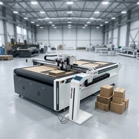 Máquina de Corte Automática CNC con Cuchilla Vibratoria, Mesa de Corte para Cajas de Cartón en Venta