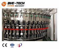 Máquina Llenadora, Envasadora y Tapadora 3 en 1 Totalmente Automática CSD60-60-15 para Bebidas Carbonatadas, Refrescos y Agua con Gas