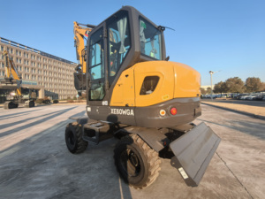 Excavatrice sur pneus compacte et polyvalente XE60WGA <span class=keywords><strong>de</strong></span> 6 tonnes pour les infrastructures urbaines et les projets écologiques - Product Image 6