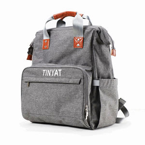 Mochila <span class=keywords><strong>de</strong></span> nailon multifunción espaciosa para hombres y mujeres <span class=keywords><strong>Bolsa</strong></span> <span class=keywords><strong>de</strong></span> viaje <span class=keywords><strong>de</strong></span> <span class=keywords><strong>maternidad</strong></span> <span class=keywords><strong>de</strong></span> pañales expandible - Product Image 1