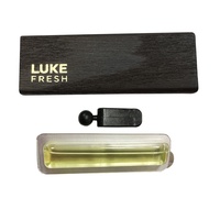 Diffuseur de parfum en bois longue durée pour voiture, populaire, en bois massif, aromathérapie, éclairage d'ambiance, recharge de film respirant, accessoires automobiles