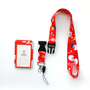 Porta Credenciales Personalizado con Logotipo, Cordón <span class=keywords><strong>de</strong></span> Nylon con Porta Credenciales para Identificación en el Trabajo o la Escuela - Product Image 4