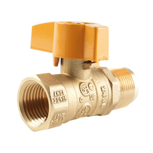 High Quality CSA Fip*Flare Natural Brass Gas <strong>LPG</strong> Ball <strong>Valve</strong> - Product Image 6