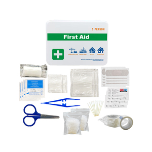 Botiquín de primeros auxilios de alta calidad personalizado para 5 personas cumple con el <span class=keywords><strong>kit</strong></span> de supervivencia OSHA y ANSI, <span class=keywords><strong>kit</strong></span> médico de Enfermería de emergencia para el hogar a prueba de agua - Product Image 1