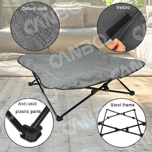 Cama Elevada Plegable para Perros CanboPet, Cama Elevada para Mascotas para Interiores y Exteriores, con Funda Extraíble - Product Image 4