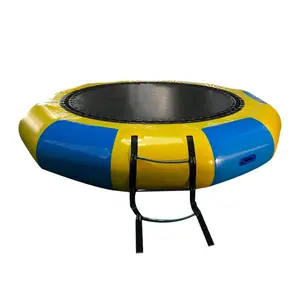 Summer Customized Inflatable PVC Water Floating Trampoline For Water Entertainment