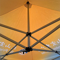 Tente de réception 10x10 pieds pour événements d'entreprise, publicité, stand commercial, anti-plis, ignifuge, personnalisable pour fêtes sur la plage