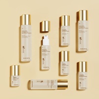 Flacon pompe en verre avec bouchon à vis doré, personnalisable en usine, de 20 ml à 120 ml, pour sérum, huile essentielle, usage cosmétique