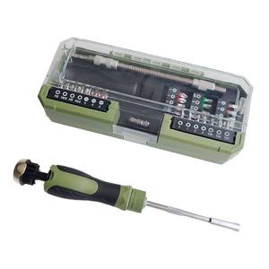 ชุดไขควงแบบมีด้ามจับ 43 ชิ้น ทำจากเหล็ก S2 พร้อมหัวไขควงแบบเมตริกและแกนยืดหยุ่น ชุดเครื่องมือซ่อมแซมบ้าน - Product Image 1