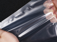 En stock, sachet/sac rétractable transparent, emballage sous vide haute température, film sans BPA