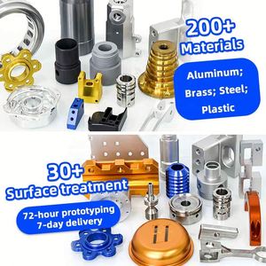 Usinage CNC de précision sur mesure en aluminium et acier inoxydable XLF-J223, service de brochage, perçage et fraisage par électroérosion à fil, produits mécaniques - Product Image 3