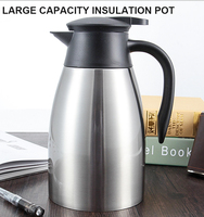 Bouilloire isotherme en acier inoxydable chinois, isolation thermique 12-24 heures, design bohème, portable, écologique, avec poignée pour café et thé