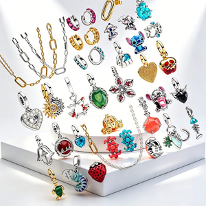 Nouveauté 2026 Pendentif Perle Miroir Magique en Argent 925 Série Océan, Motif Coeur, Conque et Coquille de Baleine, Breloque Exquise DIY, Cadeau Bijou - Product Image 1