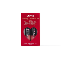 Dinto Holiday Limited Lipstick Set Warm 211 206 226 Maquillage hydratant K-Beauty pour tous types de peau