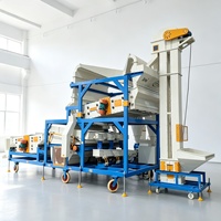 Machine de nettoyage et de tri des grains par vibration pour graines de tournesol, grains de café et millet - Vente chaude