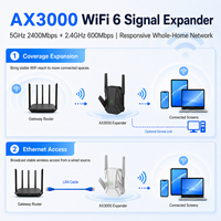 Toptan AX3000 Çift Bantlı WiFi 6 Menzil Genişletici Gigabit Tekrarlayıcı Router OEM Üreticisi
