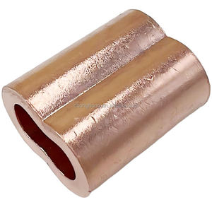 สายเคเบิลแบบสองทางรูปไข่, ปลอกทองแดงรัดหางปลาปลอกทองแดงและปลอกเฟอร์<span class=keywords><strong>3</strong></span>/64 - Product Image 1