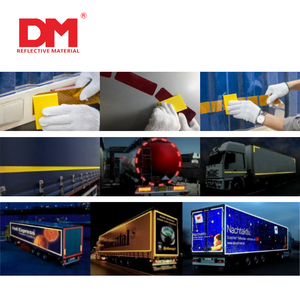 DM Miếng Dán Nhãn Dán Dán Dán Xe Tải Xe Tải Xe Tải Hạng Nặng Băng Phản Quang ECE 104 Cứng Nhắc 983 VC104 - Product Image 3