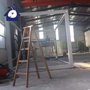 ร้านค้าคอนเทนเนอร์เหล็กขนาด 20 ฟุต 40 ฟุต แบบขยายได้ ทันสมัย ถอดประกอบได้ บ้านสำเร็จรูปหรูหรา - Product Image 2