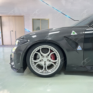 Kit Carrozzeria Stile Wide Body in Fibra di Carbonio, <span class=keywords><strong>Paraurti</strong></span> Anteriore e <span class=keywords><strong>Parafango</strong></span> Adatti per Aggiornamento Alfa Romeo Giulia - Product Image 4