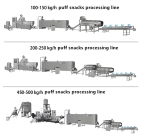 Machine automatique d'extrusion de nourriture de casse-croûte de maïs de bouffée d'équipement de casse-croûte de maïs ligne de <span class=keywords><strong>pop</strong></span> corn - Product Image 2