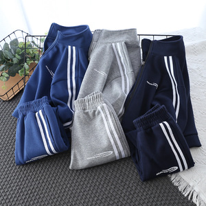 Pantaloni Casual per il tempo libero Patchwork per <span class=keywords><strong>ragazzi</strong></span> Set <span class=keywords><strong>di</strong></span> due pezzi nuovi completi sportivi per bambini completi <span class=keywords><strong>di</strong></span> abbigliamento alla moda per <span class=keywords><strong>ragazzi</strong></span> e ragazze - Product Image 3
