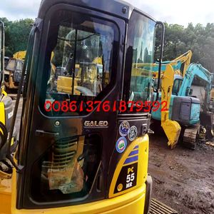 Komatsu PC55 6ton Mini Excavadora Diesel Usado Core Motor Componente Peso Operativo 2013 Modelo 0.2mÂ ³ Capacidad del Cubo 2001-4000 - Product Image 5